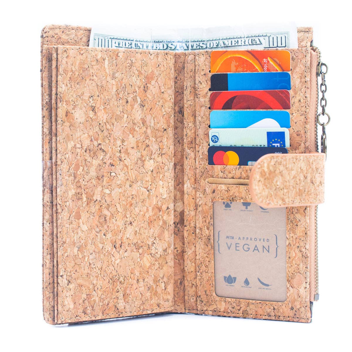 Geschenkbox Gross aus Naturkork, 2-teilig, Blume