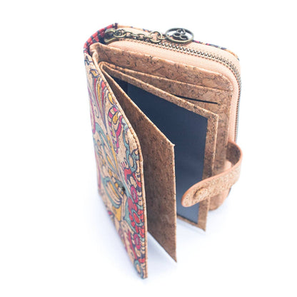 Geschenkbox aus Naturkork, 2-teilig, Abstrakt