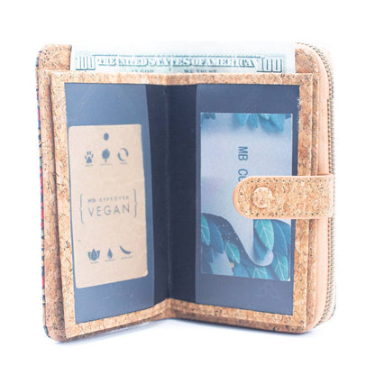 Geschenkbox aus Naturkork, 2-teilig, Blume