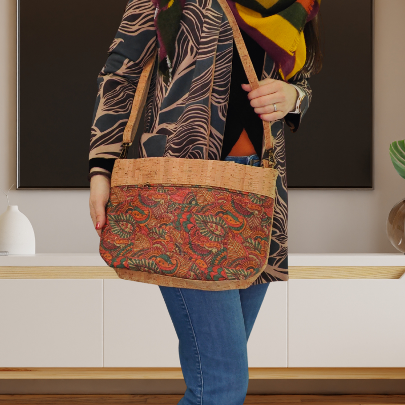 Kork Umhängetasche Athene