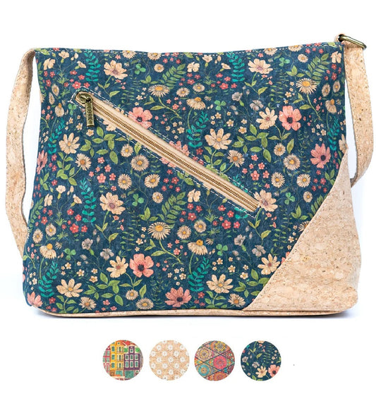 Kork Handtasche Zephira - farbig