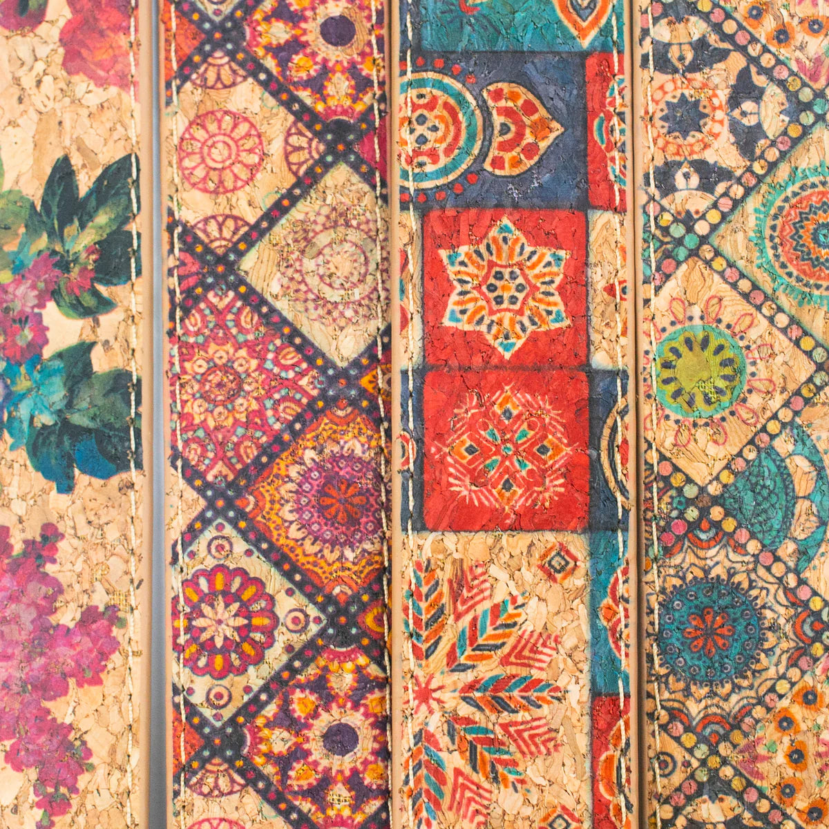 Damengürtel aus Naturkork 2,8cm