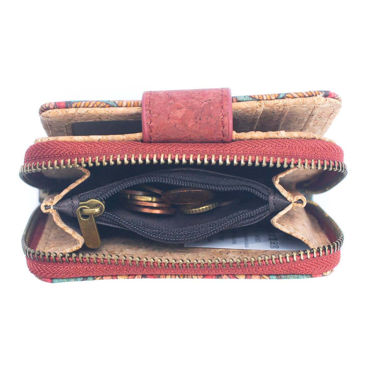 Kurzes Portemonnaie "Mandala"