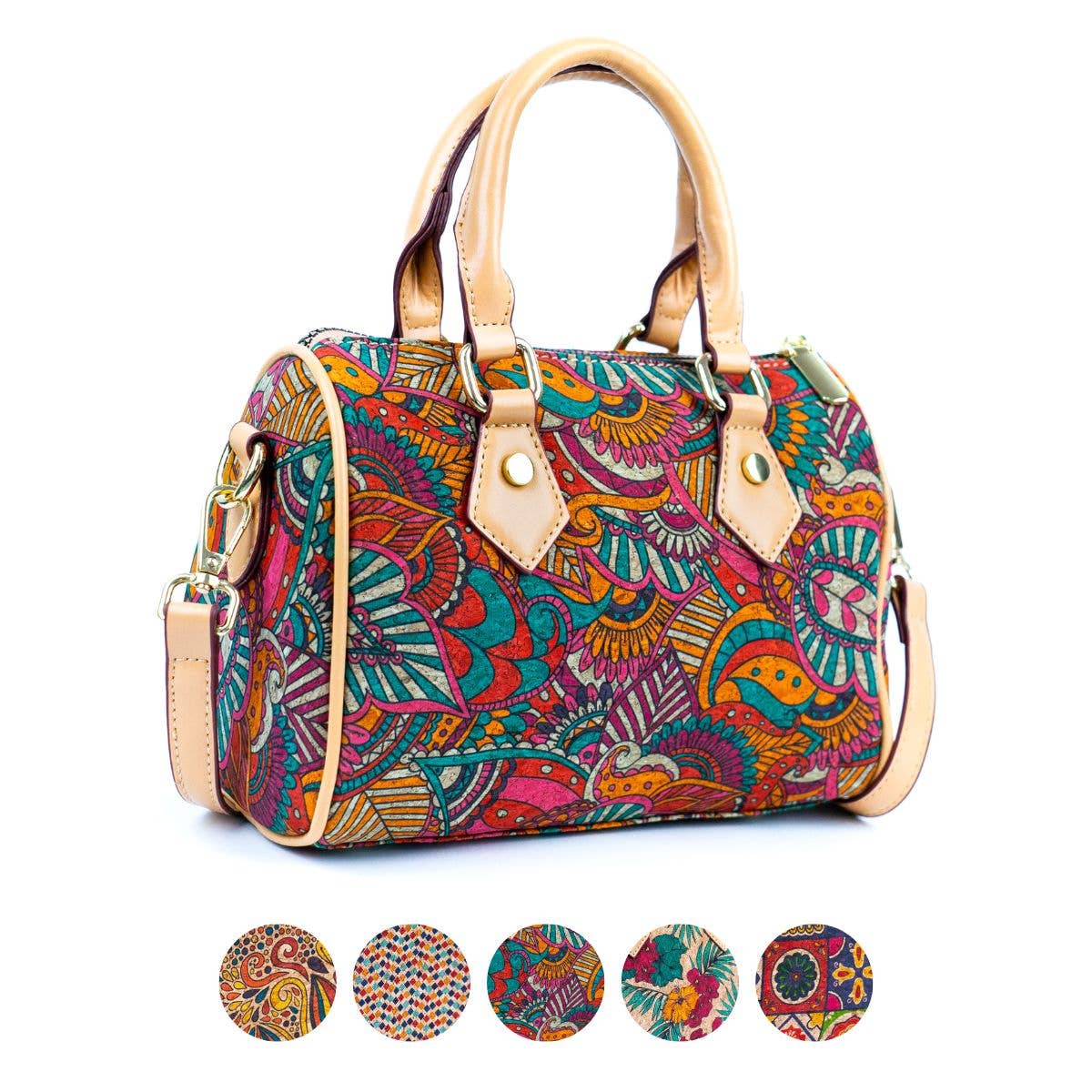 Kork Umhängetasche Amaryllis