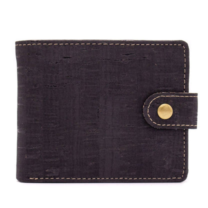 Sleek Bifold Portemonnaie "Noctis" - schwarz